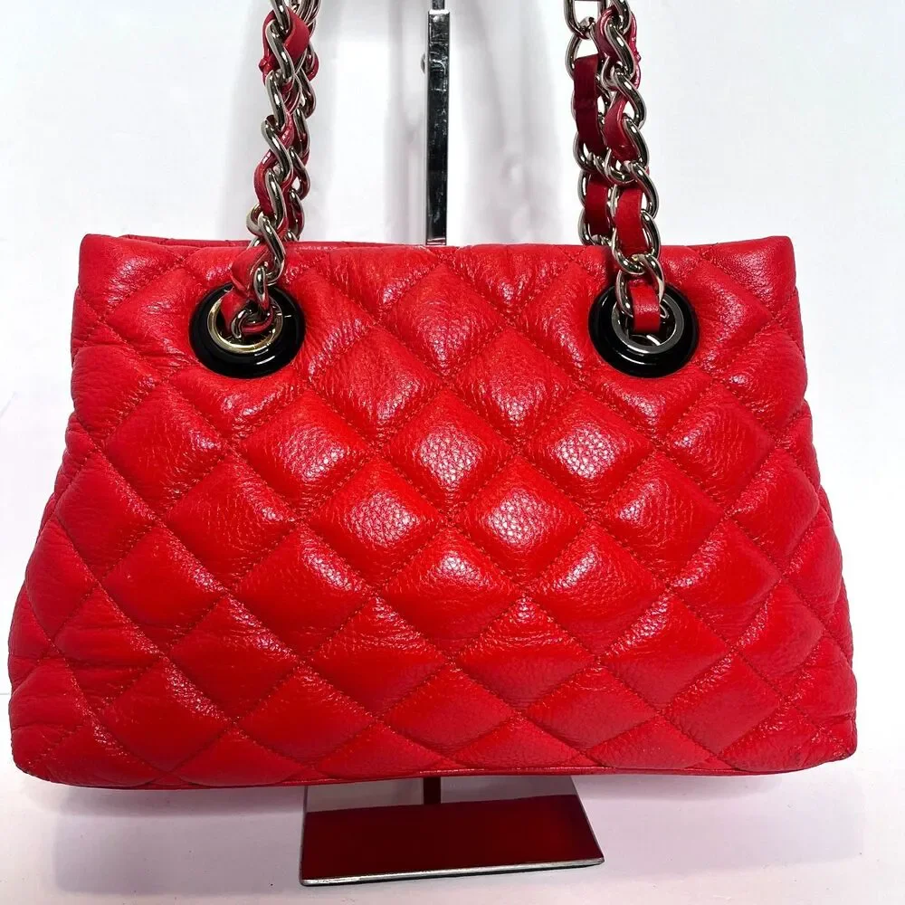 Kate Spade New York Gold Coast Small Maryanne Shoulder Bag Handbag Red